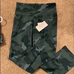 Camo yoga pants